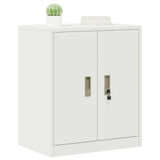 Storage Cabinet White 60 x 40 x 70 cm Steel 891723