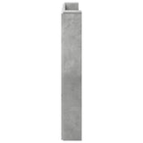 Headboard Concrete Grey Engineered Wood 3418672