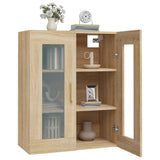 Hanging Wall Cabinet Sonoma Oak 69.5x34x90 cm 812279
