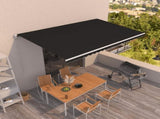 Manual Retractable Awning 500x350 cm Anthracite 3069019