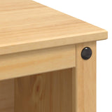 Kitchen Island Set with Shelf 3 pcs Honey Wax Solid-Pine 3425394