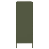 Sideboard Olive Green 135x39x103.5 cm Cold-rolled Steel 3307177