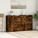 Sideboards 2 pcs Smoked Oak 60x31x70 cm Engineered Wood 3276557