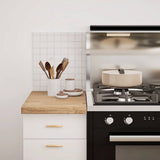 Kitchen Worktop 40x63.5x4 cm Solid Wood Oak Rectangular 4009001