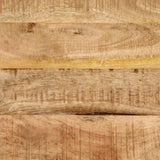 Bed Cabinet 40x30x52.5 cm Solid Rough Wood Mango 358503