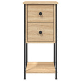 ZNTS Bedside Cabinets 2 pcs Sonoma Oak 32x42x70 cm Engineered Wood 826096