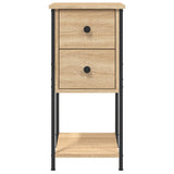 Bedside Cabinet Sonoma Oak 32x42x70 cm Engineered Wood 826095