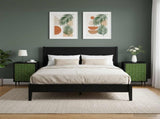 Bedside Cabinet GELEEN 2 pcs Black Oak 36 x 33 x 51 cm 8007234