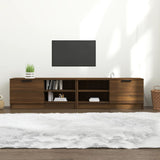 TV Cabinets 2 pcs Brown Oak 80x35x36.5 cm Engineered Wood 817122