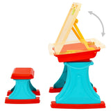 Children Learning Desk & Easel Adjustable 80343