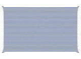 Sun Shade Sail Blue and White 6 x 5 m 100% Polyester Oxford 42031106