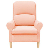 Armchair Pink 76 x 94 x 102 cm Sharpa Fabric 42009853