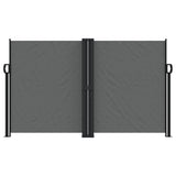 Retractable Side Awning Anthracite 140x1000 cm 4004718