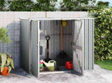 Tool Shed Grey Galvanised steel, metal, plastic 316210