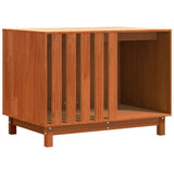 Dog House Wax Brown 90 x 60 x 67 cm Solid Pine Wood 869961