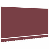 Awning Replacement Fabric Burgundy Red 4 x 2 m Polyester 42000445