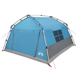 Instant Tent Water-resistant 4-Person Blue 42042271