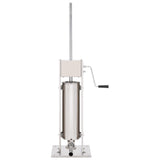 ZNTS Manual Sausage Stuffer Silver 7 L Stainless Steel 50963
