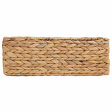 Magazine Baskets 2 pcs Water hyacinth 39 x 14 x 25 cm Natural 42020147