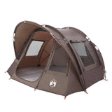 Fishing Tent 2-Person Brown Waterproof 4009399