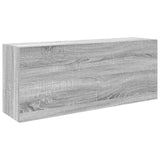 Bathroom Wall Cabinet Grey Sonoma 100x25x40 cm Engineered Wood 860108