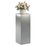 Plant Stand Silver 30 x 30 x 80 cm Steel 8012498