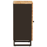 Side Cabinet with Door Brown 40 x 33 x 75 cm Solid Mango Wood 4018320