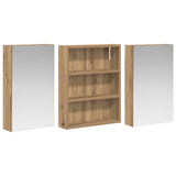 Bathroom Cabinet Set 3 pcs 100 x 10.5 x 50 cm Engineered wood 3403687