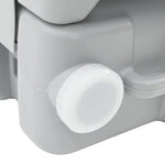 Portable Camping Toilet Grey and white 41.5 x 36.5 x 30 cm 42001438