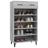 Shoe Cabinet Grey Sonoma 60x35x105 cm Engineered Wood 817559