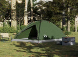 Camping Tent Dome 4-Person Olive Green Waterproof 4009636