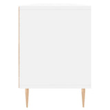TV Cabinet White 150x30x44.5 cm Engineered Wood 831268