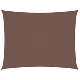 Sunshade Sail Oxford Fabric Rectangular 4x6 m Brown 135822
