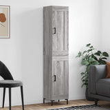 Highboard Grey Sonoma 34.5x34x180 cm Engineered Wood 3200455