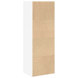 Bookcase White 40x30x114 cm Engineered Wood 857867