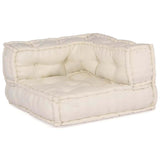 Modular Sofa 2 pcs Cream 140 x 70 x 56 cm Fabric 3315061