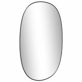 Wall Mirror Black 80x50 cm 348226
