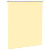 Roller Blind Blackout Yellow 125x150 cm Fabric Width 121.6 cm Polyester 4012043