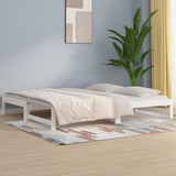 Pull-out Day Bed without Mattress White 2x cm 820433