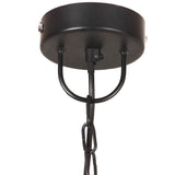 320565 Hanging Lamp 25 W Black Round 48 cm E27
