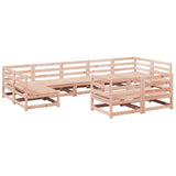 9 Piece Garden Sofa Set Solid Wood Douglas Fir 3299627