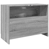 Sink Cabinet Grey Sonoma 78x37x59 cm Engineered Wood 848120