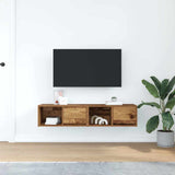 TV Cabinets 2 pcs Old Wood 60x31x25.5 cm Engineered Wood 861451