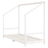 Kids Bed Frame White 80x200 cm Solid Wood Pine 835701