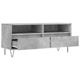 TV Cabinet Concrete Grey 100x34.5x44.5 cm Engineered Wood 831240