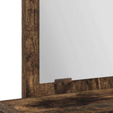 Dressing Table Smoked Oak 50 x 41 x 140 cm Engineered Wood 865131