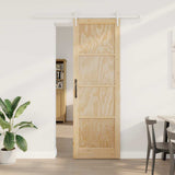 Sliding Door Other ORKDAL Natural and white 78 x 232 cm 3333698