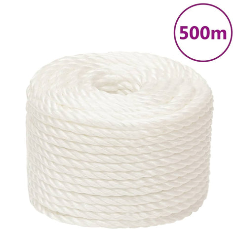 Work Rope White 12 mm 500 m Polypropylene 153059