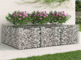 Gabion Raised Bed Silver 42033298