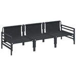 Garden Sofa Set Anthracite Steel 3378962